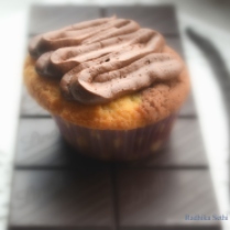 Choco-Vanilla Cupcake