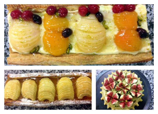 Fruit and Puff pastry Tart Bands